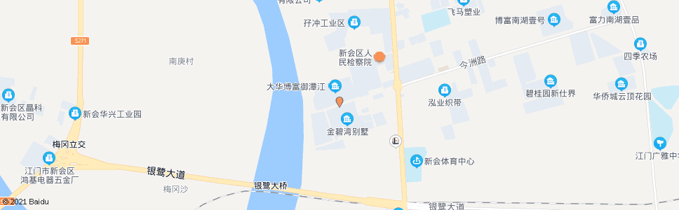 江门今洲路_公交站地图_江门公交_妙搜公交查询2024