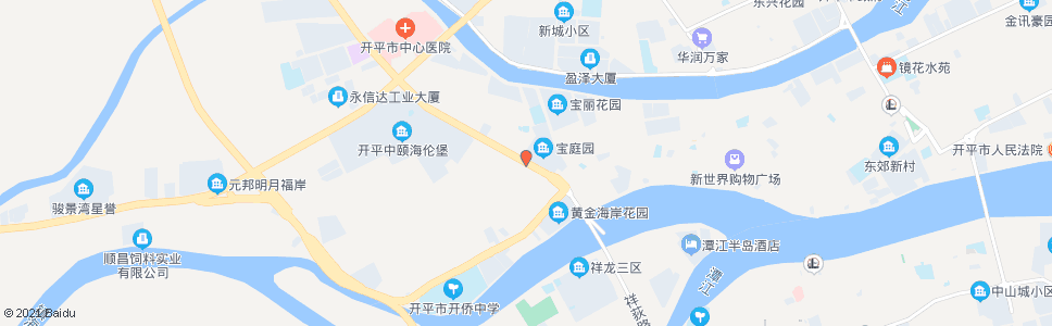 江门三江大道南站_公交站地图_江门公交_妙搜公交查询2024