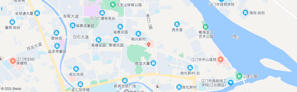 江门正骨医院_公交站地图_江门公交_妙搜公交查询2024