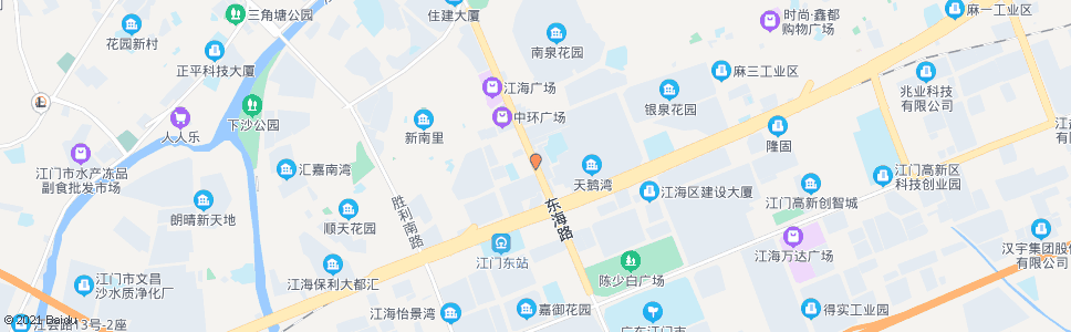 江门兴南新村_公交站地图_江门公交_妙搜公交查询2024