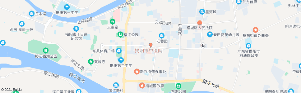 揭阳榕东市场_公交站地图_揭阳公交_妙搜公交查询2024