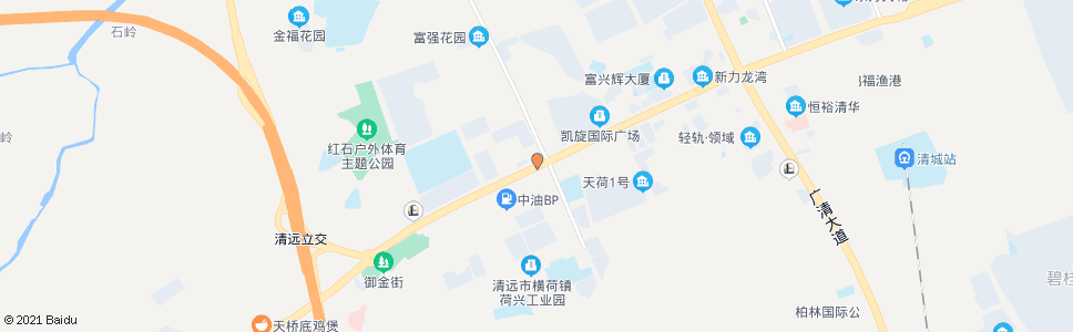 清远庙前新村_公交站地图_清远公交_妙搜公交查询2024