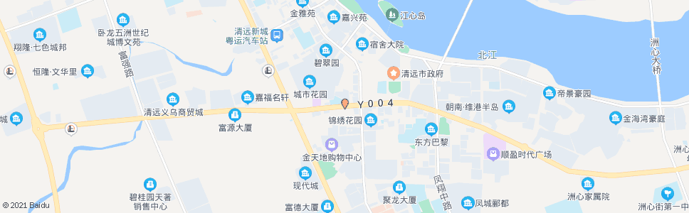 清远市交警支队_公交站地图_清远公交_妙搜公交查询2025