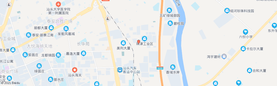 汕头市救助管理站_公交站地图_汕头公交_妙搜公交查询2024