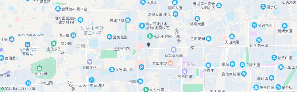 汕头金乐大酒店_公交站地图_汕头公交_妙搜公交查询2025