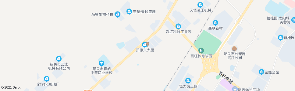 韶关沐溪八路_公交站地图_韶关公交_妙搜公交查询2024