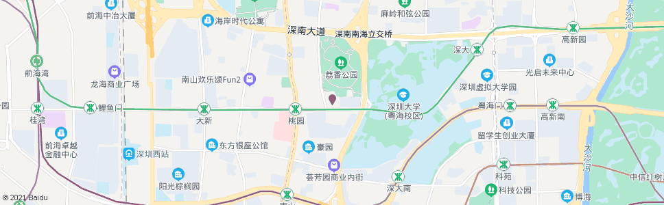 深圳市检察院3_公交站地图_深圳公交_妙搜公交查询2025