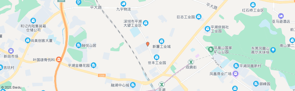 深圳山厦新村_公交站地图_深圳公交_妙搜公交查询2025