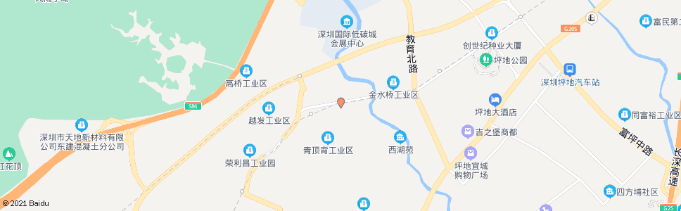 深圳香园新村_公交站地图_深圳公交_妙搜公交查询2025