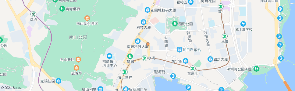 深圳西区第一小学_公交站地图_深圳公交_妙搜公交查询2024