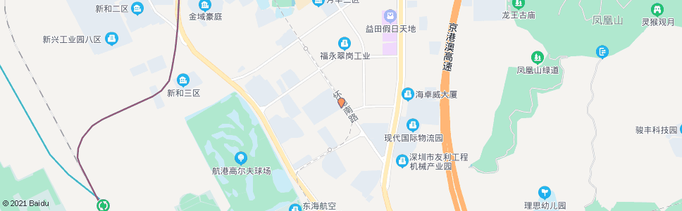 深圳怀德建材街_公交站地图_深圳公交_妙搜公交查询2025