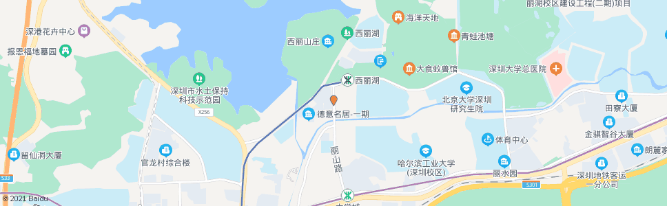 深圳丽山路北_公交站地图_深圳公交_妙搜公交查询2024