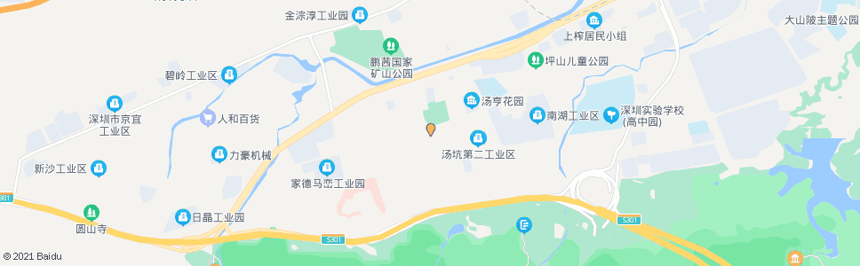 深圳汤坑二路_公交站地图_深圳公交_妙搜公交查询2025