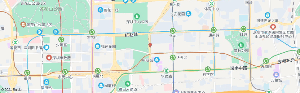 深圳华富路始发站2_公交站地图_深圳公交_妙搜公交查询2025