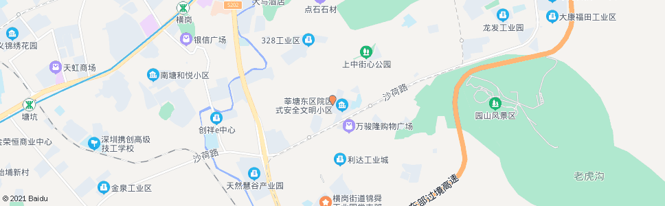 深圳莘塘村_公交站地图_深圳公交_妙搜公交查询2024