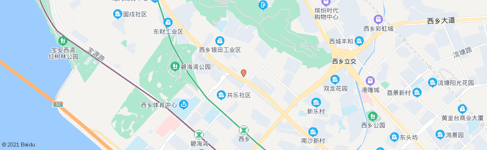 深圳西乡客运站_公交站地图_深圳公交_妙搜公交查询2024