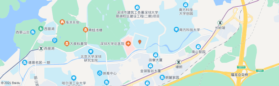 深圳深圳先进技术学院_公交站地图_深圳公交_妙搜公交查询2024