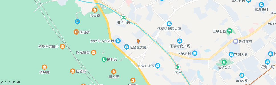 深圳大浪石观工业区_公交站地图_深圳公交_妙搜公交查询2025