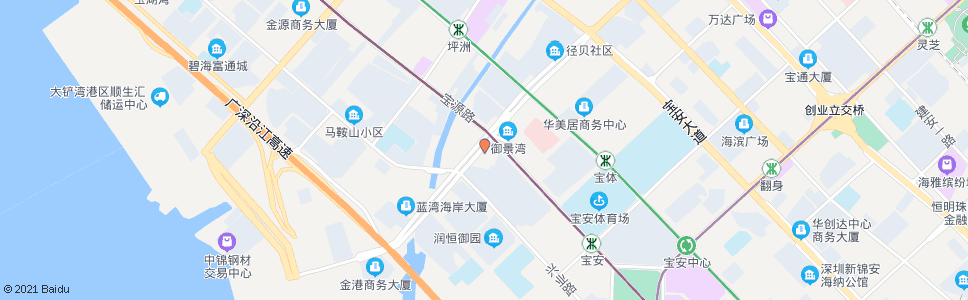 深圳宝安小学_公交站地图_深圳公交_妙搜公交查询2024