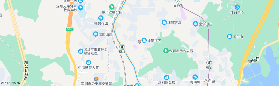 深圳草埔吓屋村_公交站地图_深圳公交_妙搜公交查询2025