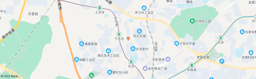 深圳布吉长龙新村_公交站地图_深圳公交_妙搜公交查询2024