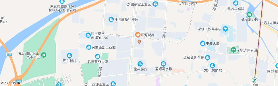 深圳蚝二学府花园_公交站地图_深圳公交_妙搜公交查询2025