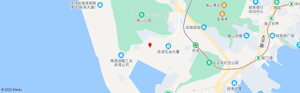 深圳赤湾村_公交站地图_深圳公交_妙搜公交查询2025