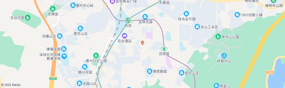 深圳建盈工业区_公交站地图_深圳公交_妙搜公交查询2024