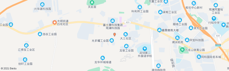 深圳二村市场_公交站地图_深圳公交_妙搜公交查询2025