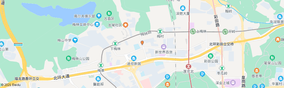 深圳梅秀路口(临时站点)_公交站地图_深圳公交_妙搜公交查询2025