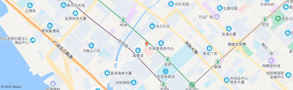 深圳新安六路公交总站_公交站地图_深圳公交_妙搜公交查询2024