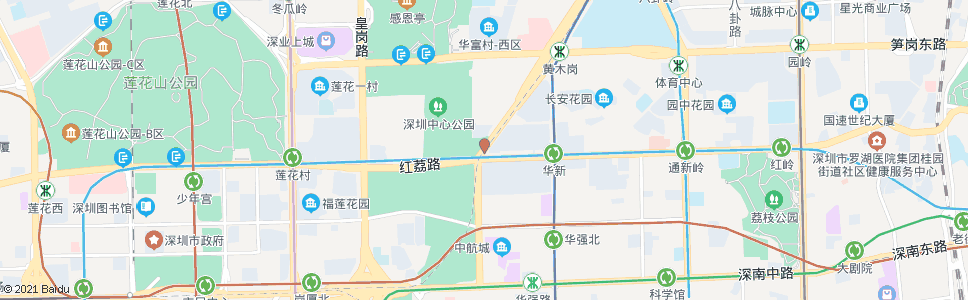 深圳华富路3_公交站地图_深圳公交_妙搜公交查询2024