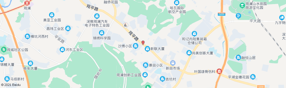 深圳牛轭岭新村_公交站地图_深圳公交_妙搜公交查询2025