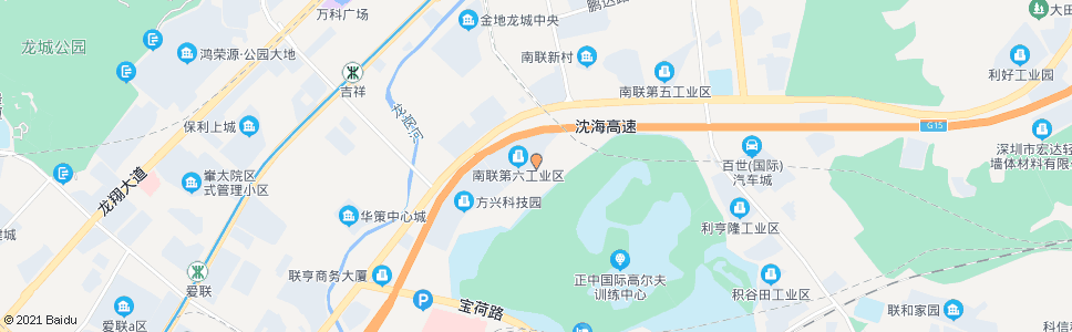 深圳沙田南路中_公交站地图_深圳公交_妙搜公交查询2024