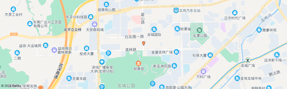 深圳龙岗交警大队_公交站地图_深圳公交_妙搜公交查询2025