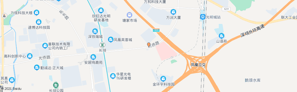 深圳塘家南路口_公交站地图_深圳公交_妙搜公交查询2024