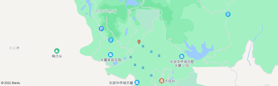 深圳云中部落站_公交站地图_深圳公交_妙搜公交查询2025