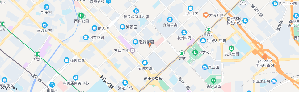 深圳建安小学_公交站地图_深圳公交_妙搜公交查询2025