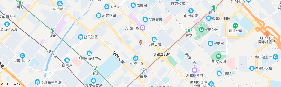 深圳怡景新村_公交站地图_深圳公交_妙搜公交查询2025