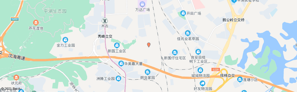 深圳新木村委_公交站地图_深圳公交_妙搜公交查询2024