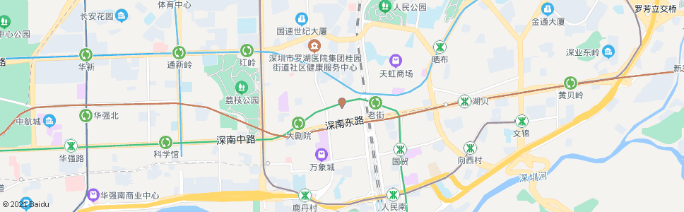 深圳中医院一门诊_公交站地图_深圳公交_妙搜公交查询2024