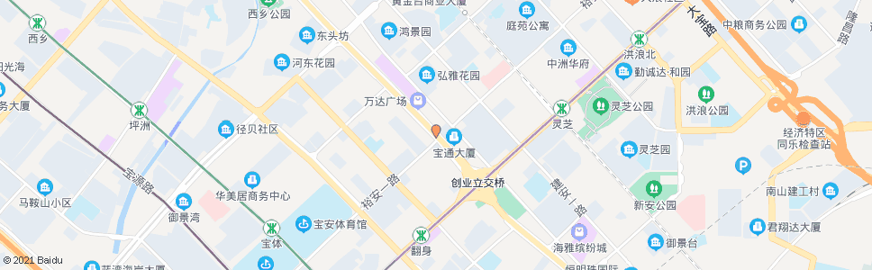 深圳裕安路口1_公交站地图_深圳公交_妙搜公交查询2025