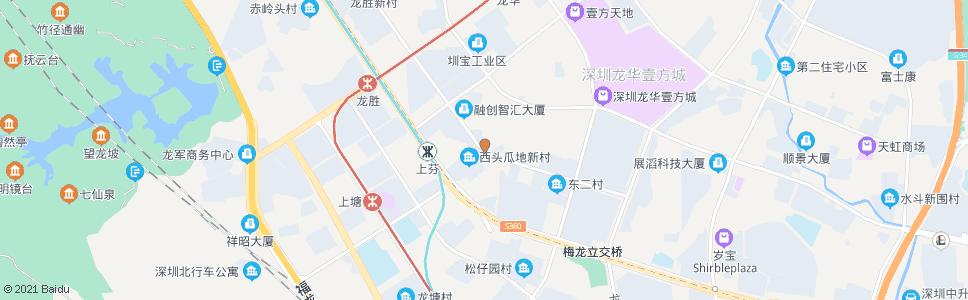 深圳西头东苑_公交站地图_深圳公交_妙搜公交查询2025