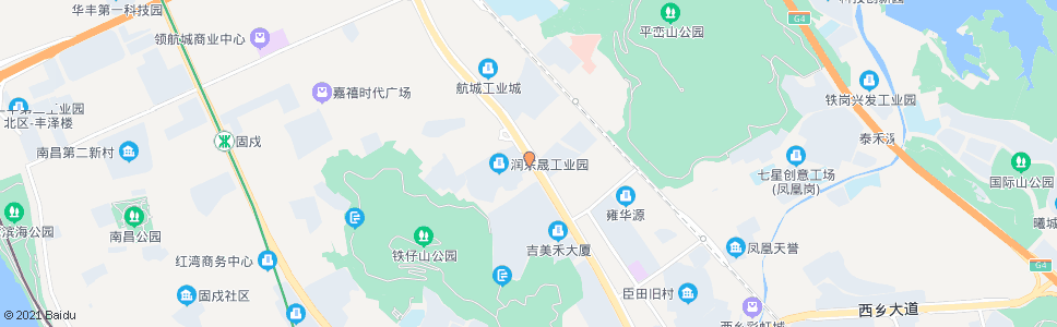 深圳固戍村_公交站地图_深圳公交_妙搜公交查询2025