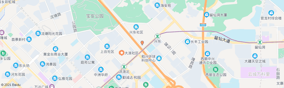 深圳创业一村幼儿园_公交站地图_深圳公交_妙搜公交查询2025