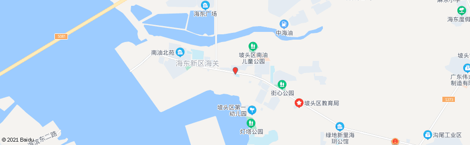 湛江烟楼小学_公交站地图_湛江公交_妙搜公交查询2024