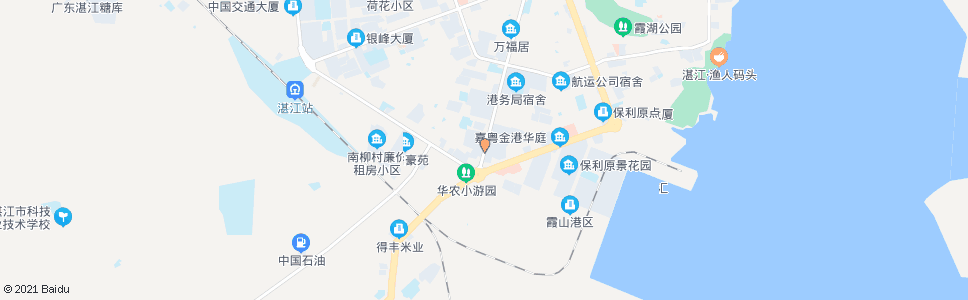 湛江工农市场_公交站地图_湛江公交_妙搜公交查询2024