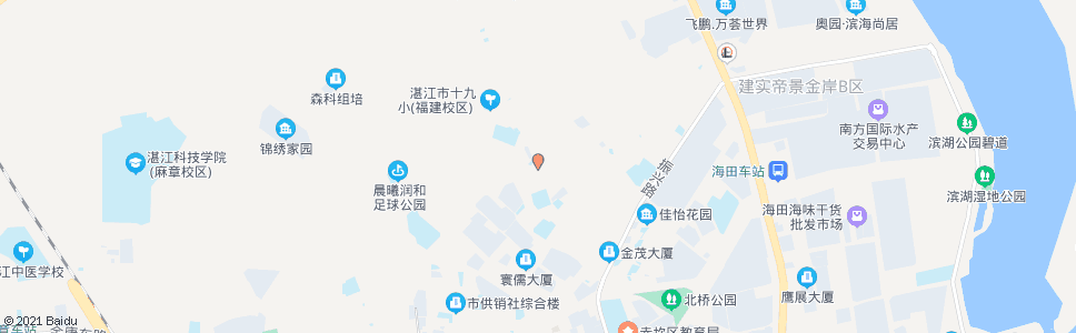 湛江一九六医院_公交站地图_湛江公交_妙搜公交查询2024