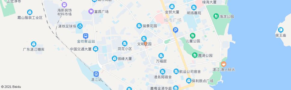 湛江市二中医院_公交站地图_湛江公交_妙搜公交查询2024