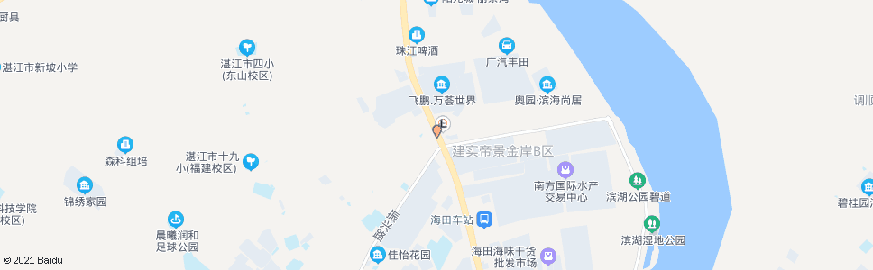 湛江振兴路口_公交站地图_湛江公交_妙搜公交查询2024